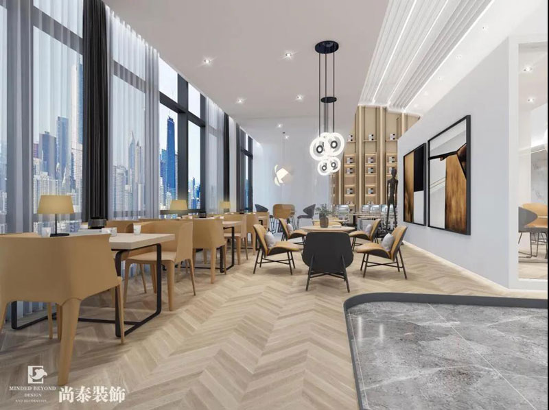 淘樂網(wǎng)絡辦公室裝修效果圖片