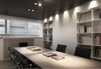 ?裝修效果圖：時尚俐落的工作空間，讓工作更加事半功倍