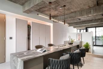 礦物涂料和沐薰漆入設(shè)計(jì)，綠裝修把老宅改造成現(xiàn)代風(fēng)辦公室 