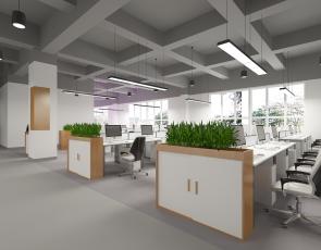 辦公室的裝修要有鮮明的特點！