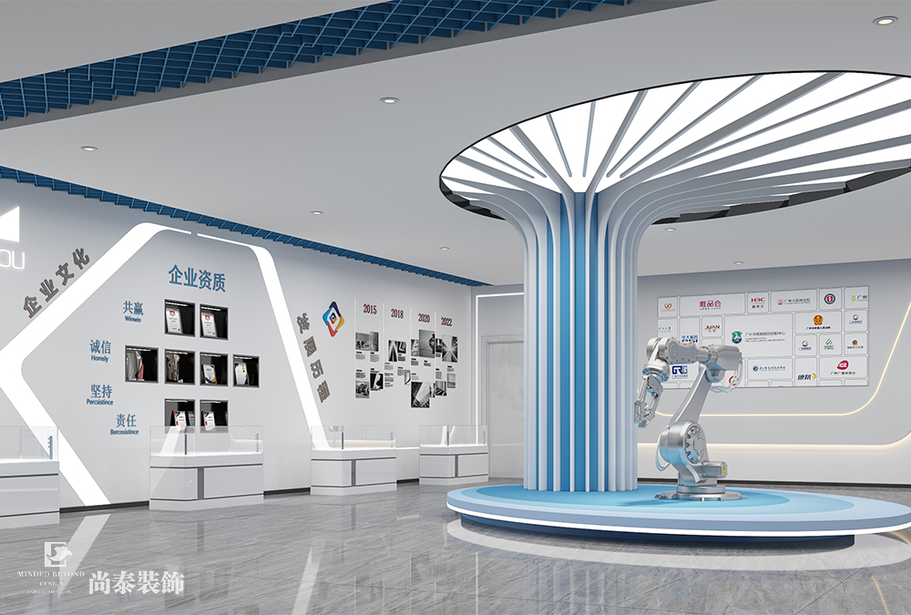 東莞天安深創(chuàng)谷3800平米廠房辦公室裝修設(shè)計(jì)案例