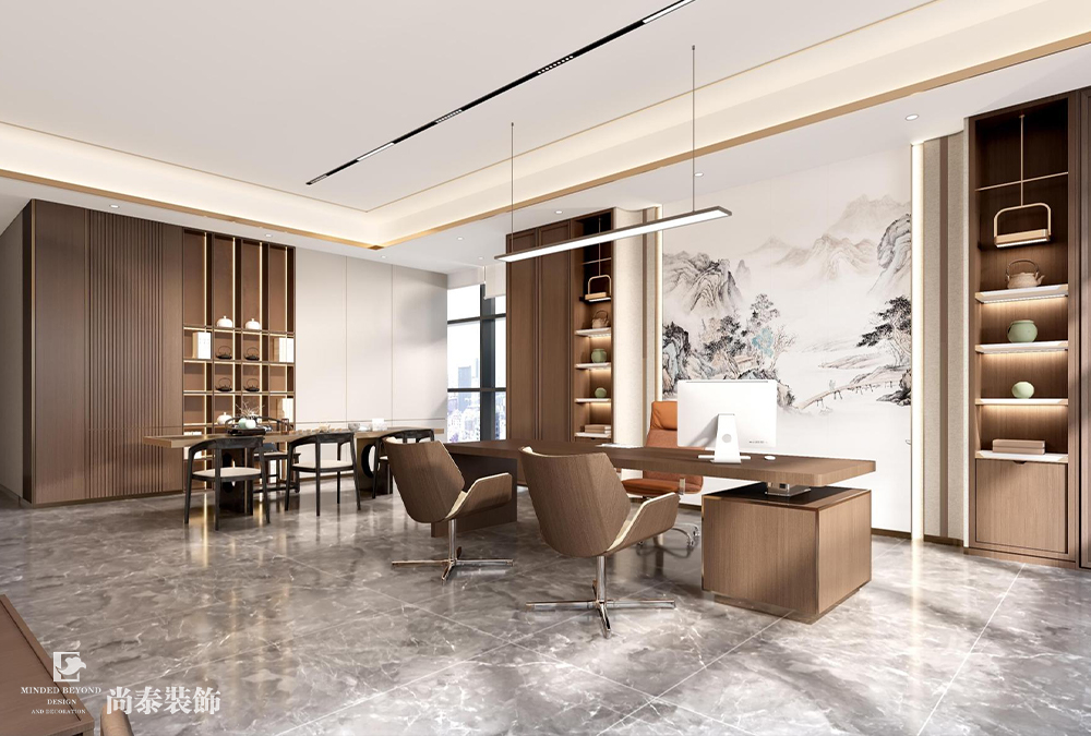 東莞天安深創(chuàng)谷3800平米廠房辦公室裝修設(shè)計(jì)案例