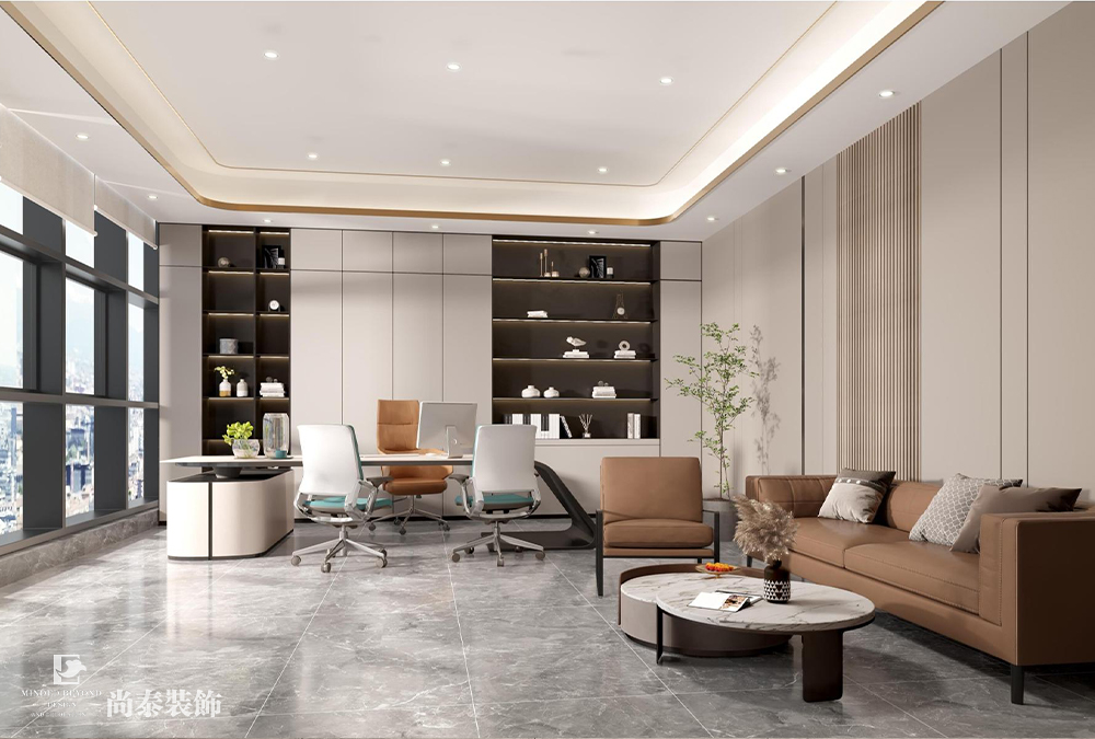 東莞天安深創(chuàng)谷3800平米廠房辦公室裝修設(shè)計(jì)案例