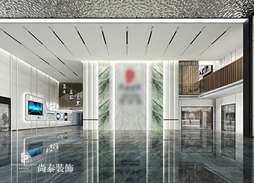 共享辦公室設(shè)計(jì)：惠州2000平米辦公樓共享辦公室裝修設(shè)計(jì)案例