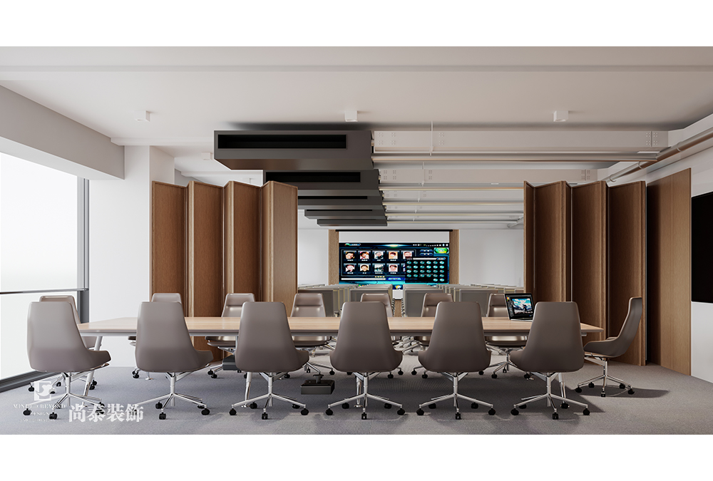 廠(chǎng)房辦公室設(shè)計(jì)：深圳龍崗2000平米新材料公司辦公樓裝修設(shè)計(jì)案例