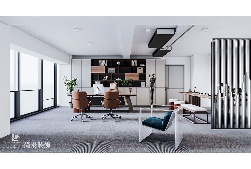 廠(chǎng)房辦公室設(shè)計(jì)：深圳龍崗2000平米新材料公司辦公樓裝修設(shè)計(jì)案例