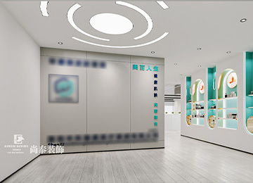 深圳龍崗萬匯大廈150平米醫(yī)療器械公司辦公室裝修設(shè)計(jì)
