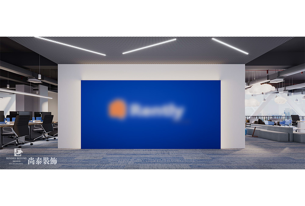 深圳龍華華南數(shù)字谷寫(xiě)字樓500平米科技公司辦公室裝修設(shè)計(jì)