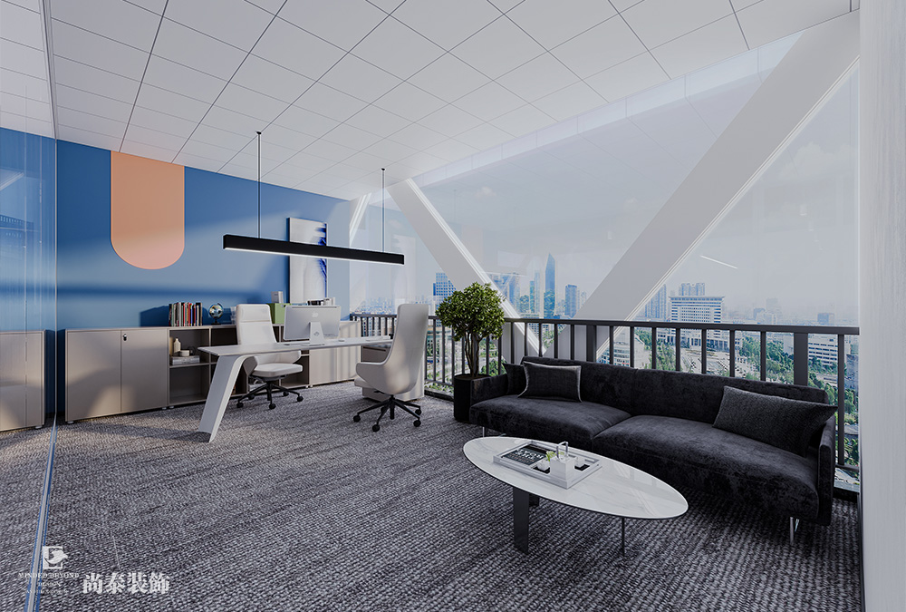 深圳龍華華南數(shù)字谷寫(xiě)字樓500平米科技公司辦公室裝修設(shè)計(jì)