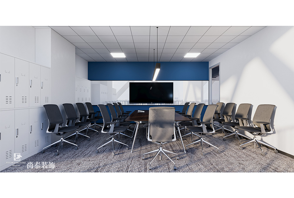 深圳龍華華南數(shù)字谷寫(xiě)字樓500平米科技公司辦公室裝修設(shè)計(jì)