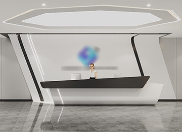 2100平米芯片研發(fā)設計公司深圳南山同方信息港寫字樓辦公室裝修設計