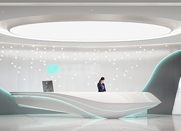 700平米信息科技公司深圳南山陽光保險大廈寫字樓辦公室裝修設計案例