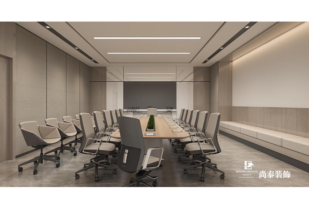 350平米環(huán)保節(jié)能科技公司深圳南山智谷寫(xiě)字樓辦公室裝修設(shè)計(jì)