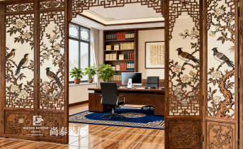 國(guó)風(fēng)辦公室裝修：傳統(tǒng)與現(xiàn)代融合方案